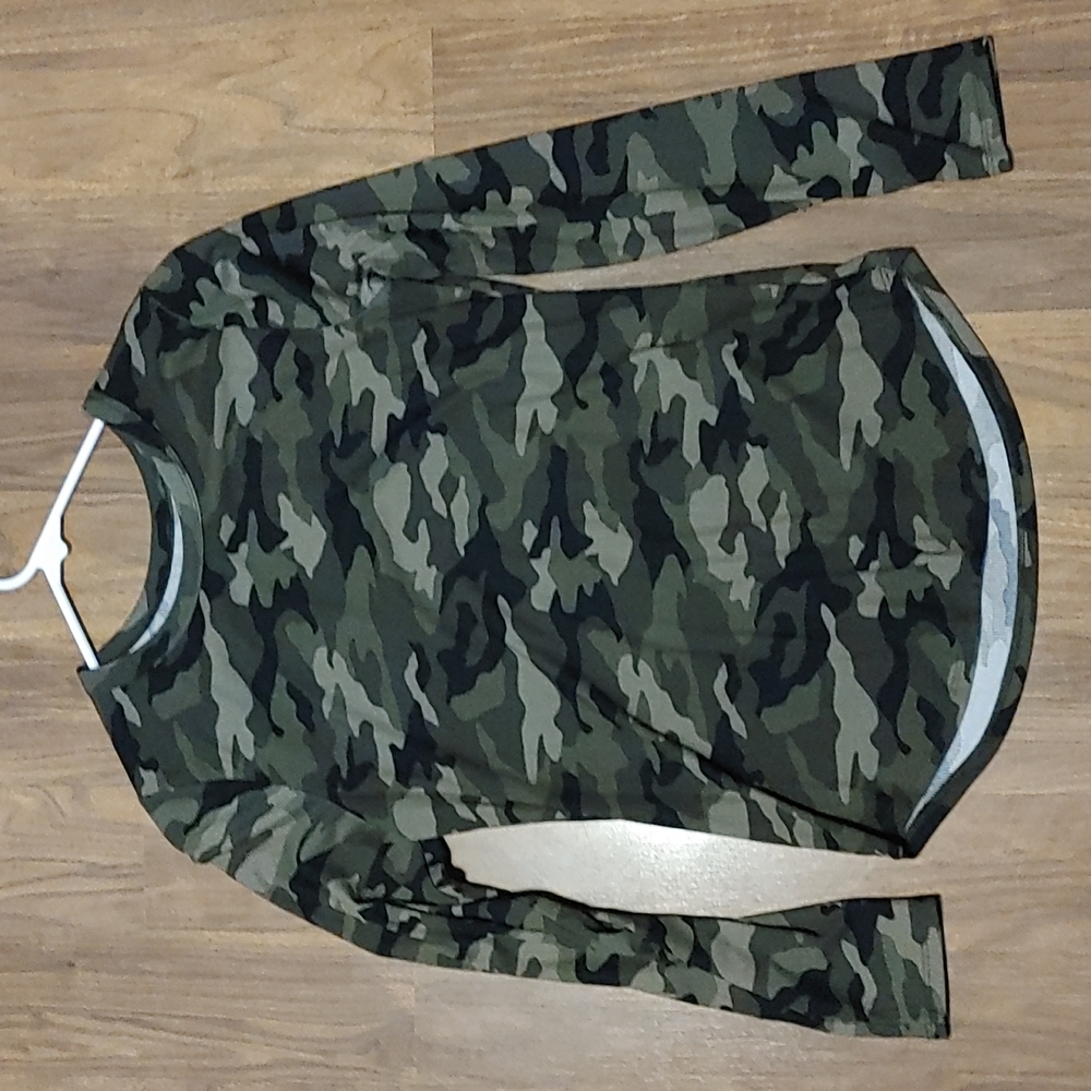 Camo Long Sleeve Shirt